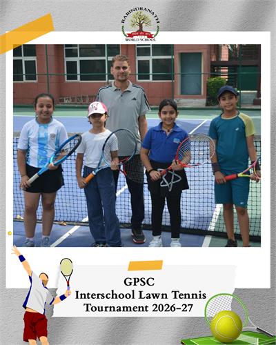 GPSC Interschool Lawn Tennis Tournament 2026-27